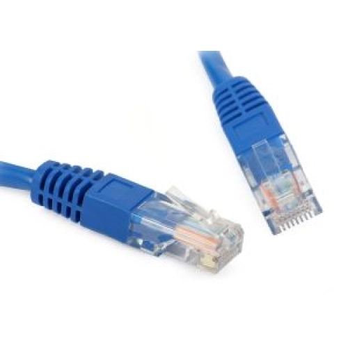 PATCH CORD CAT 5E 1,5M AZUL MAXI TELECOM