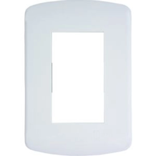 PLACA 4 X 2 INJETEL 3 POSIÇÕES + SUPORTE MODULAR BRANCO ACQUA