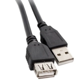 CABO USB 2.0 ARCTICUS 5MTS A FÊMEA A MACHO PRETO