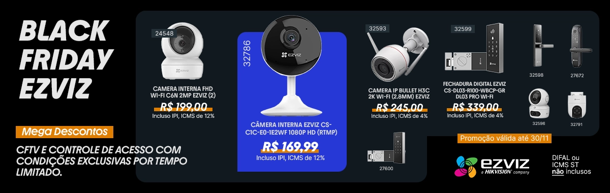 Promoção Ezviz