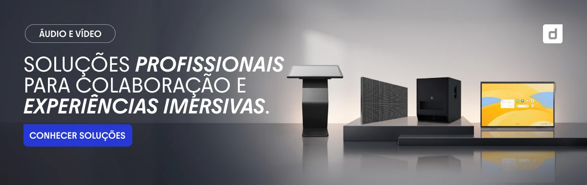 Banner - Audio e vídeo - Home