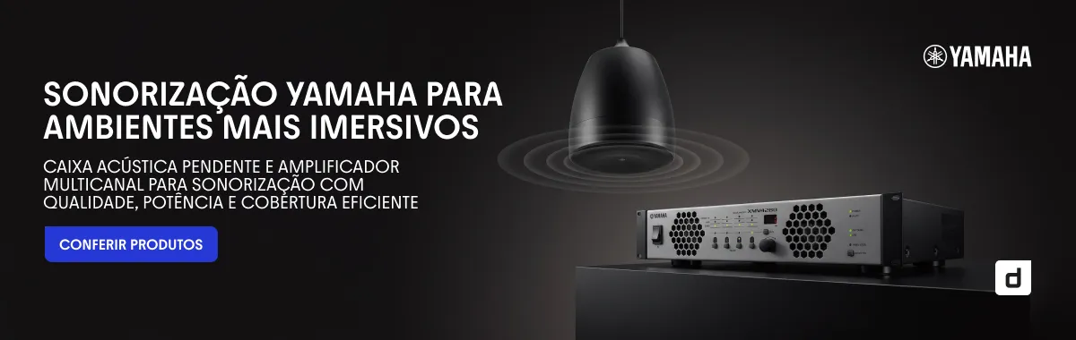 Banner - Yamaha Áudio e Vídeo - Home