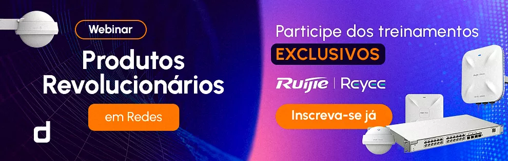 Participe dos Webinars da Ruijie!